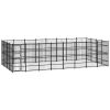 Outdoor Dog Kennel Steel 317.4 ftÂ²