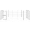 Outdoor Dog Kennel Galvanized Steel 260.5 ftÂ²