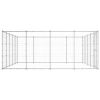 Outdoor Dog Kennel Galvanized Steel 260.5 ftÂ²