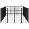 Outdoor Dog Kennel Steel 317.4 ftÂ²