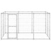 Outdoor Dog Kennel Galvanized Steel 78.1 ftÂ²