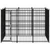 Outdoor Dog Kennel Steel 89.2 ftÂ²