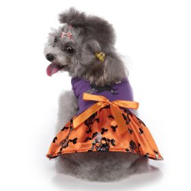 Christmas Dog Supplies Witch Dog Clothing Bat (Option: 15style-S)