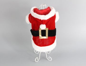 Pet Dog Christmas Clothing (Option: Red Clothes-XS)