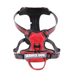 Oxford Cloth Strap Personalized Dog Back (Option: Red-M)