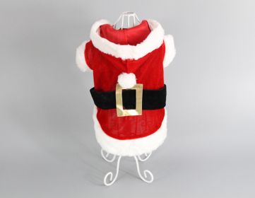 Pet Dog Christmas Clothing (Option: Red Clothes-L)