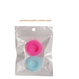 Silicone Tracker Pet Collar Anti-lost Locator Protective Shell (Option: Luminous Powder Blue-L)