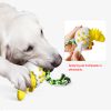 Dog Toothbrush Molar Stick Pet Bite-Resistant Interactive Puzzle Cleaning Teeth Fun Boring Artifact Spherical Dinosaur Egg Toy