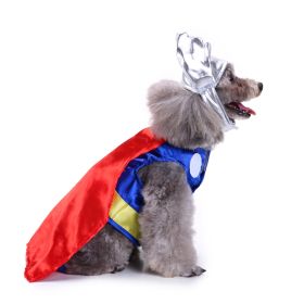 Pet Clothes Creative Halloween Christmas Dog Clothes (Option: SDZ55 Thor-XL)